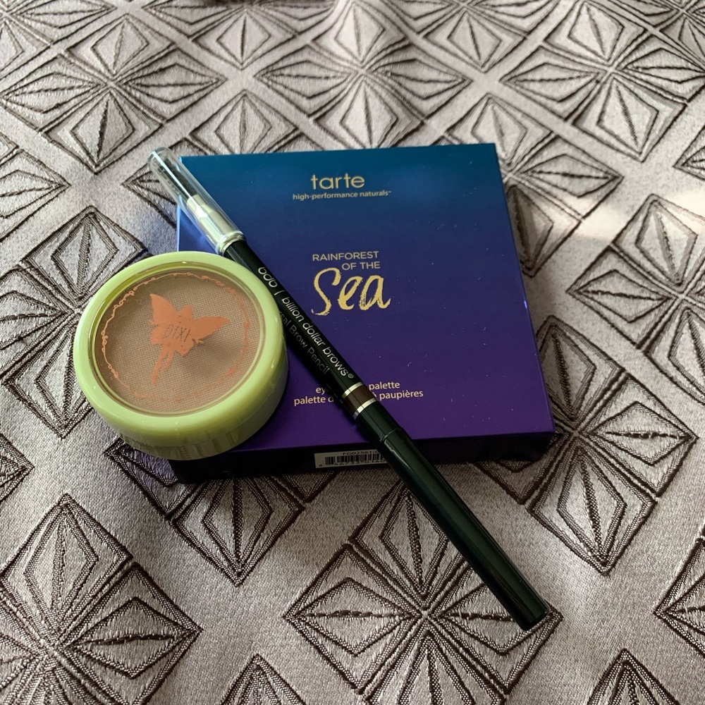 New tarte palette,pixi shimmer bronzer